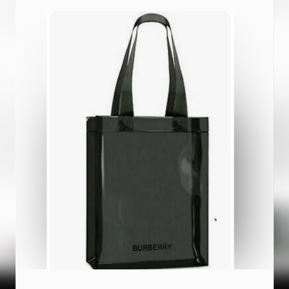 Burberry Glossy Black Tote